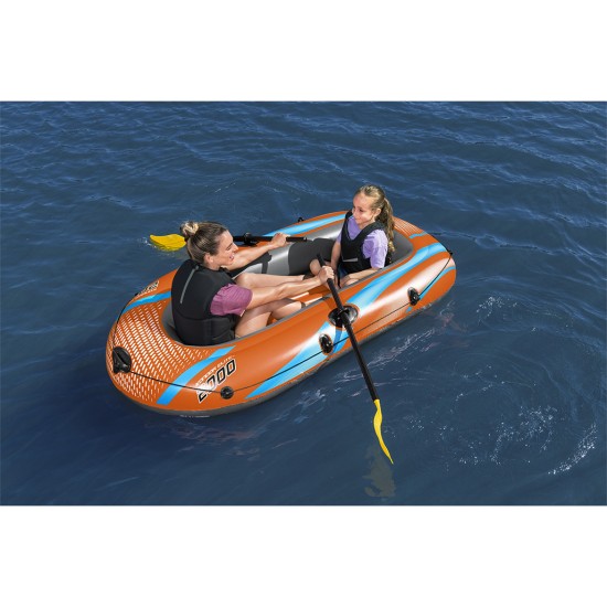 ΦΟΥΣΚΩΤΗ ΒΑΡΚΑ BESTWAY KONDOR ELITE RAFT SET 196x106cm