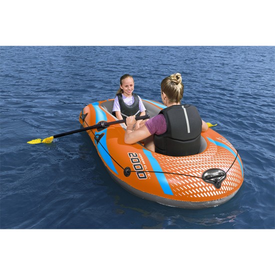 ΦΟΥΣΚΩΤΗ ΒΑΡΚΑ BESTWAY KONDOR ELITE RAFT SET 196x106cm