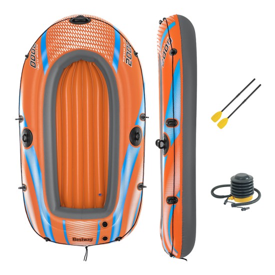 ΦΟΥΣΚΩΤΗ ΒΑΡΚΑ BESTWAY KONDOR ELITE RAFT SET 196x106cm